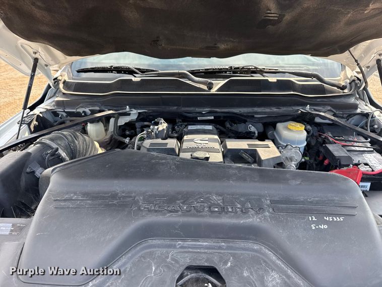 image for item NU9654 2022 Dodge Ram  3500HD Crew Cab utility bed pickup truck