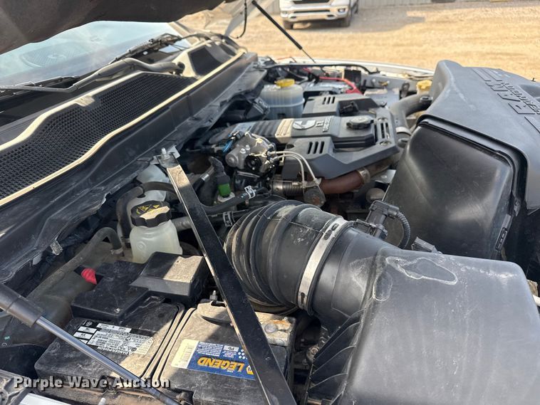 image for item NU9654 2022 Dodge Ram  3500HD Crew Cab utility bed pickup truck