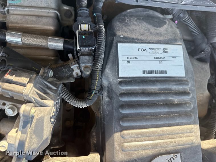 image for item NU9654 2022 Dodge Ram  3500HD Crew Cab utility bed pickup truck