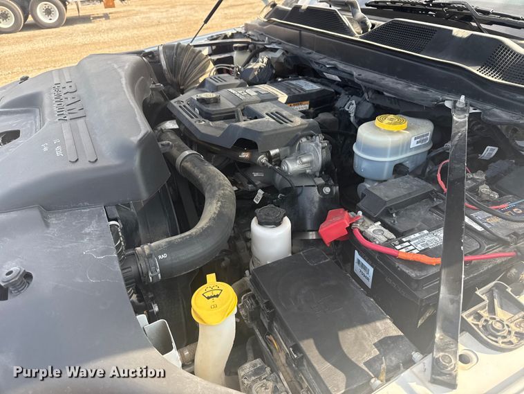 image for item NU9654 2022 Dodge Ram  3500HD Crew Cab utility bed pickup truck