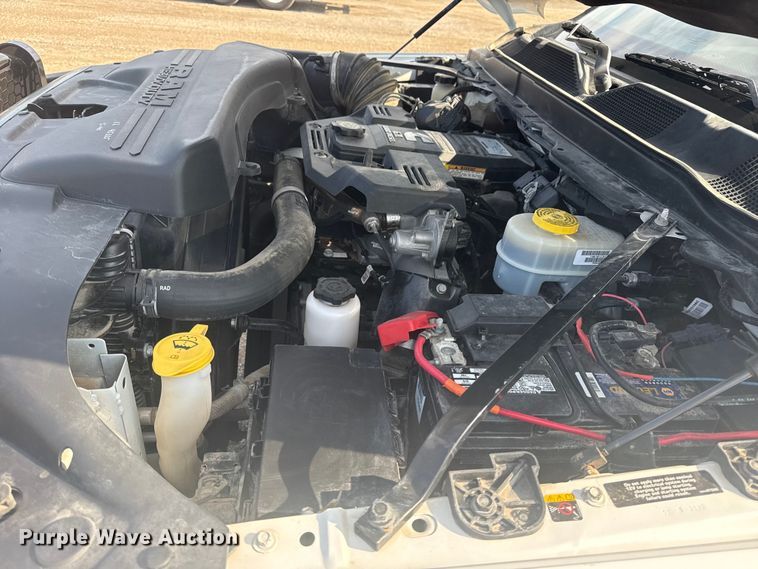 image for item NU9654 2022 Dodge Ram  3500HD Crew Cab utility bed pickup truck