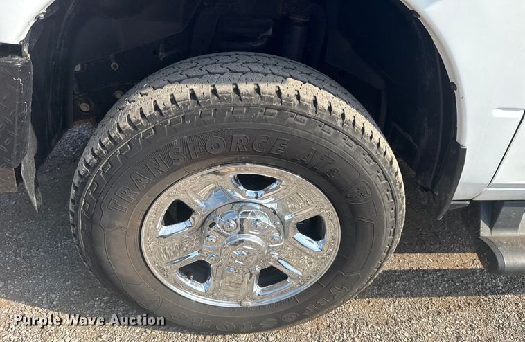 image for item NU9654 2022 Dodge Ram  3500HD Crew Cab utility bed pickup truck