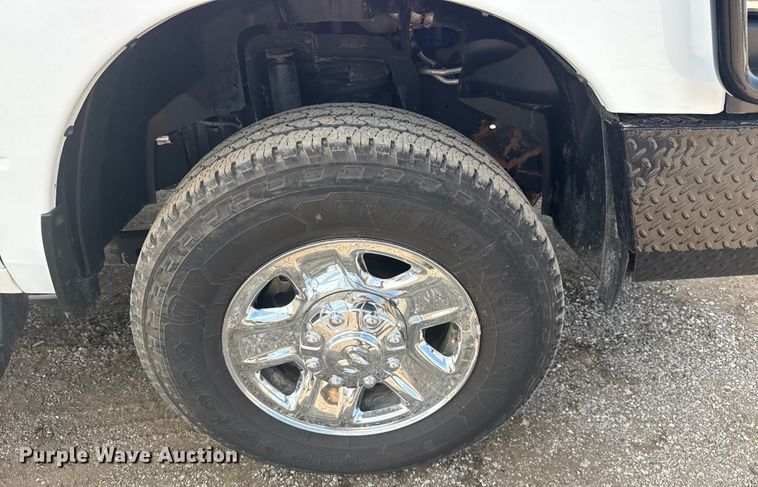 image for item NU9654 2022 Dodge Ram  3500HD Crew Cab utility bed pickup truck