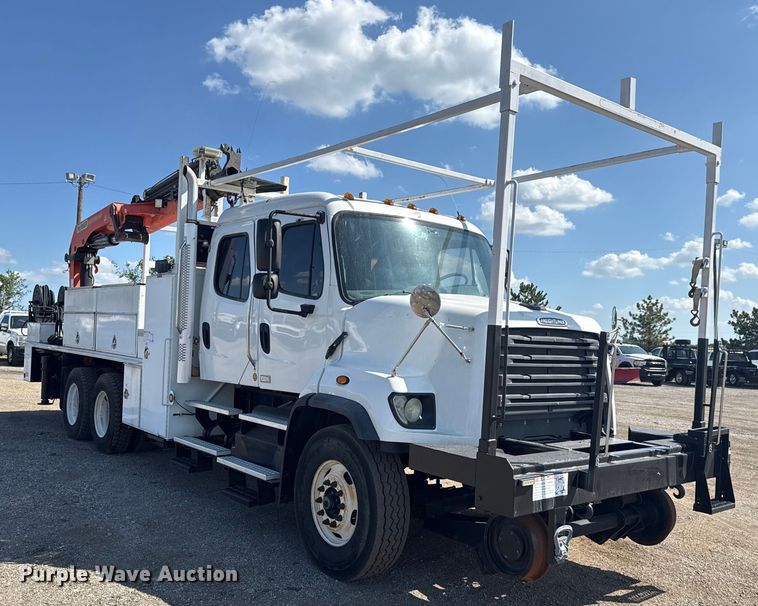 image for item NU9685 2013 Freightliner 108SD Crew Cab crane truck
