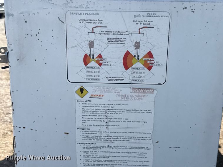 image for item NU9685 2013 Freightliner 108SD Crew Cab crane truck