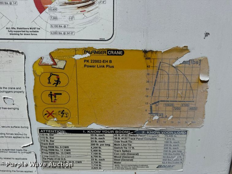 image for item NU9685 2013 Freightliner 108SD Crew Cab crane truck