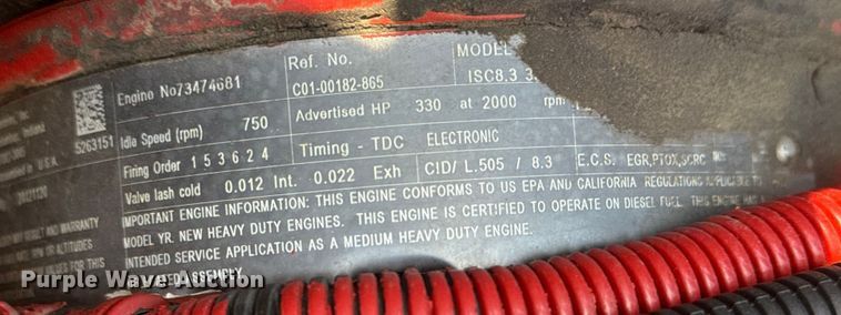 image for item NU9685 2013 Freightliner 108SD Crew Cab crane truck