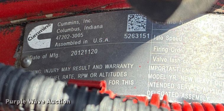 image for item NU9685 2013 Freightliner 108SD Crew Cab crane truck