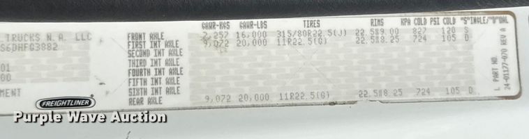 image for item NU9685 2013 Freightliner 108SD Crew Cab crane truck