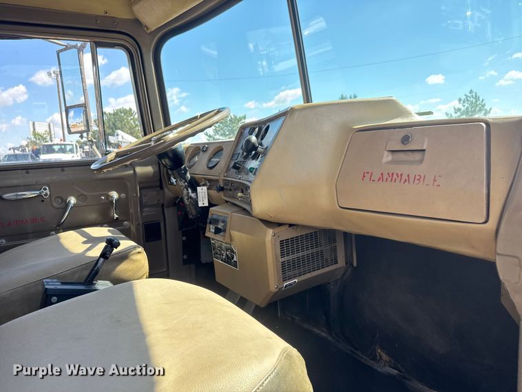 image for item NU9693 1982 Mack DM492S fuel truck