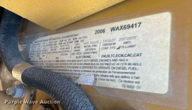 image for item NU9699 2007 Peterbilt 340 flatbed truck