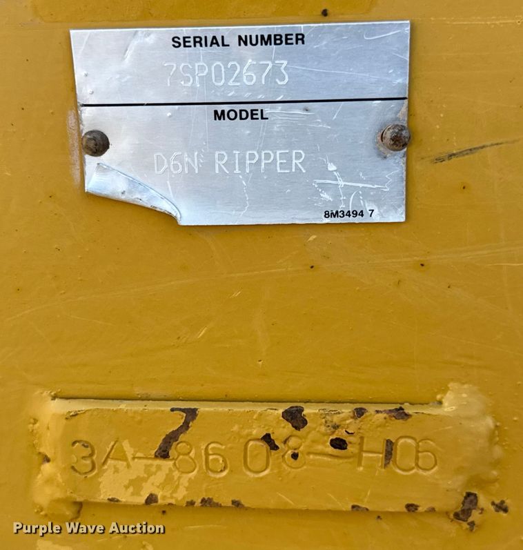 image for item NU9706 2009 Caterpillar D6N XL dozer