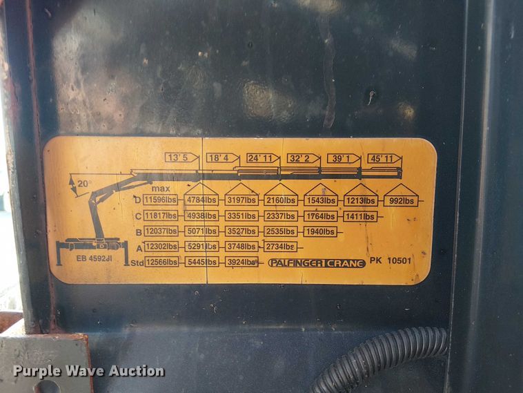 image for item NU9708 2007 Ford F650 Super Duty crane truck