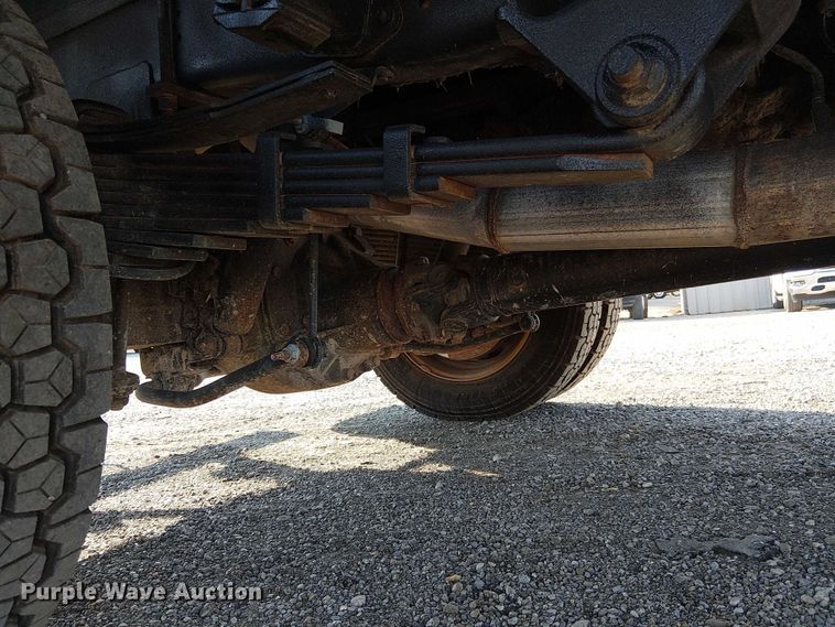 image for item NU9726 2013 RAM 5500 Crew Cab flatbed truck