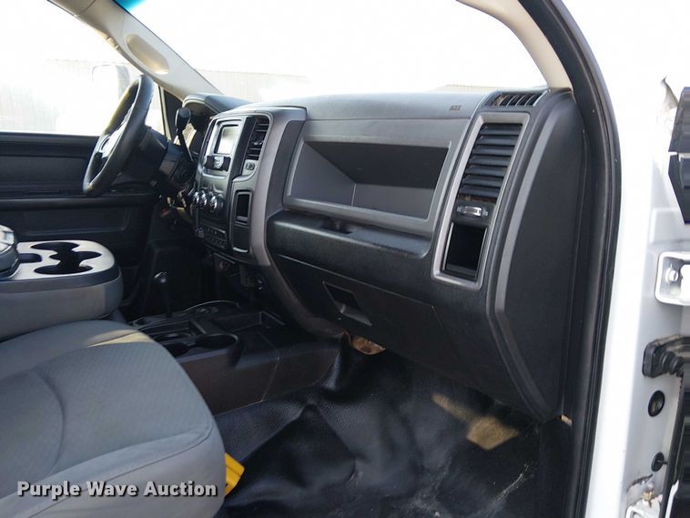 image for item NU9726 2013 RAM 5500 Crew Cab flatbed truck