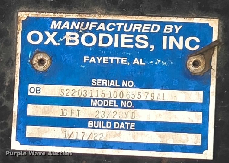 image for item YA0870 2023 Kenworth T880 dump truck