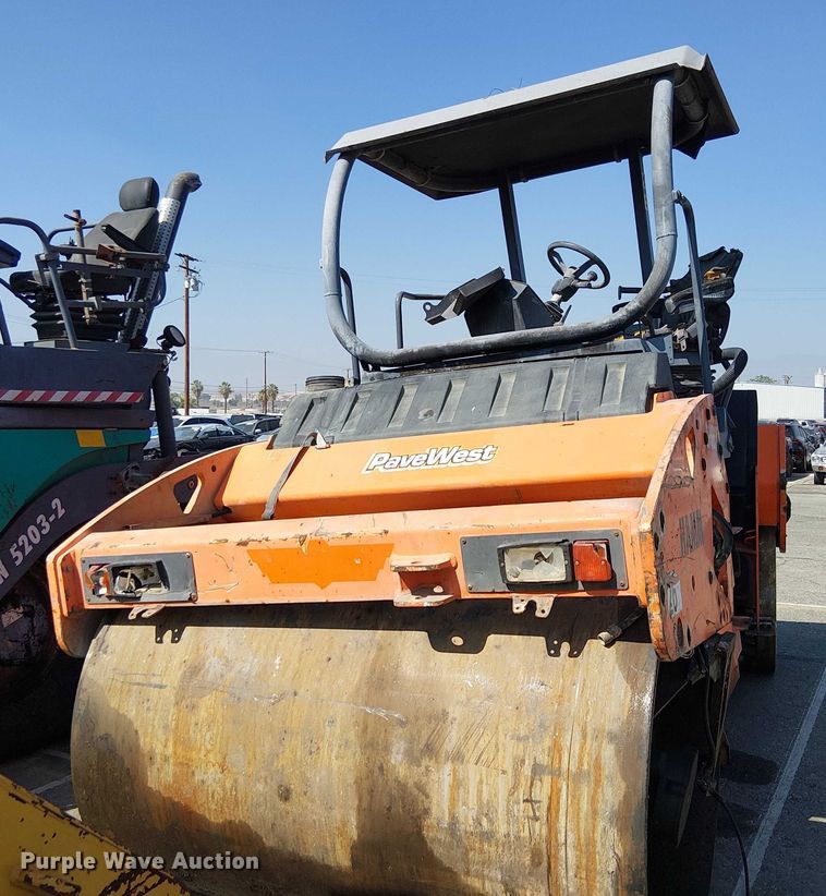 image for item YA0982 2009 Hamm HD110 double drum vibratory roller