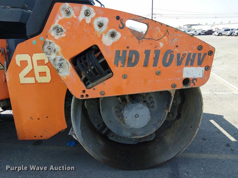 image for item YA0982 2009 Hamm HD110 double drum vibratory roller