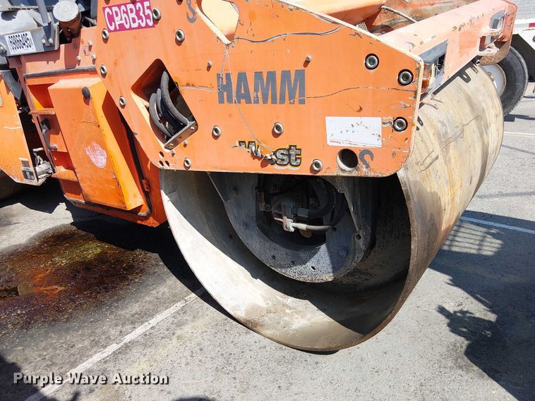 image for item YA0982 2009 Hamm HD110 double drum vibratory roller