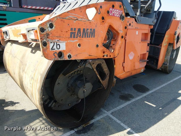 image for item YA0982 2009 Hamm HD110 double drum vibratory roller
