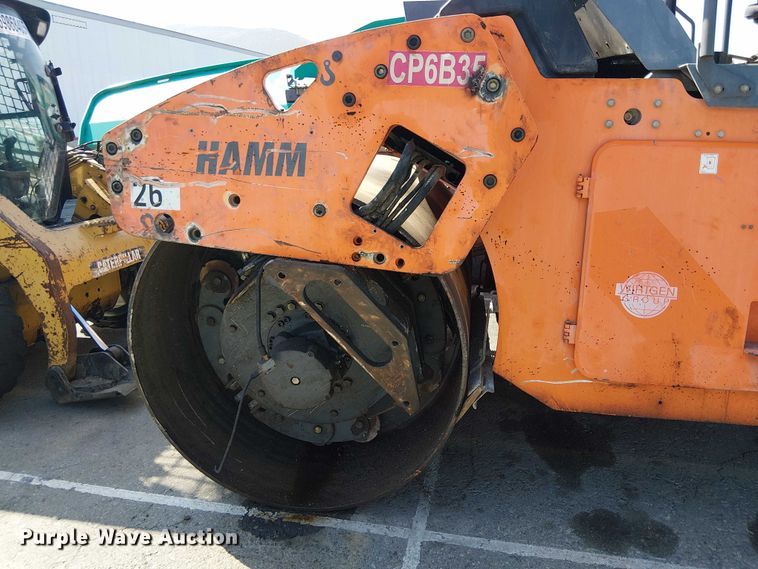 image for item YA0982 2009 Hamm HD110 double drum vibratory roller