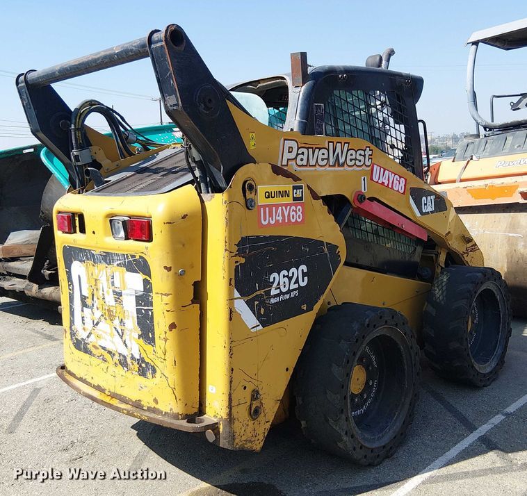 MINI CARGADOR SOBRE RUEDAS 2012 CATERPILLAR 262C