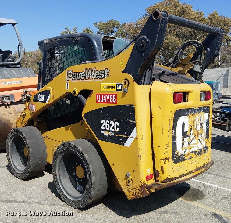 image for item YA0983 2012 Caterpillar 262C skid steer loader