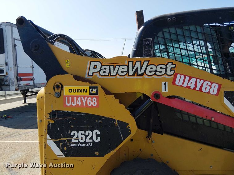 image for item YA0983 2012 Caterpillar 262C skid steer loader