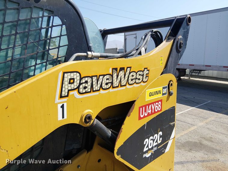 image for item YA0983 2012 Caterpillar 262C skid steer loader