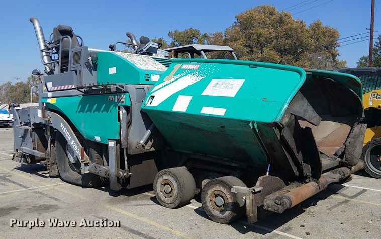 image for item YA0987 2010 Wirtgen Vision 5203-2 paver