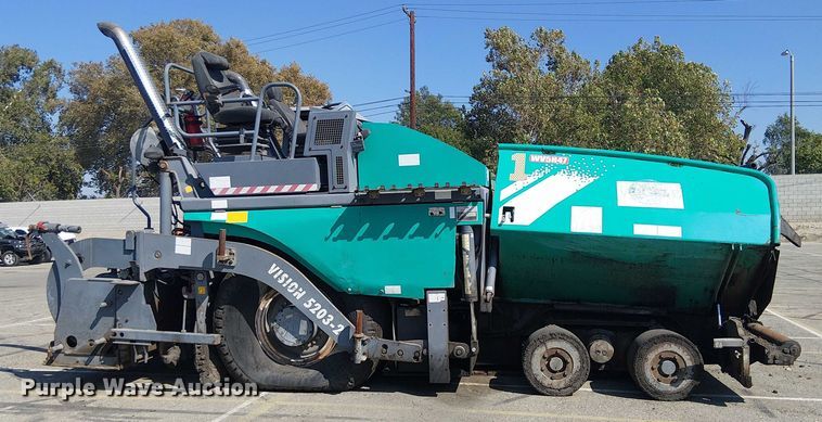 image for item YA0987 2010 Wirtgen Vision 5203-2 paver