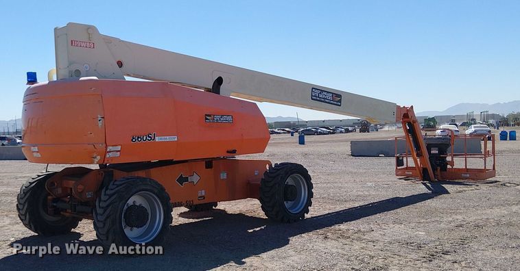 image for item YA1133 2008 JLG 860SJ boom lift