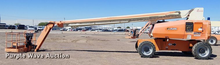 image for item YA1133 2008 JLG 860SJ boom lift
