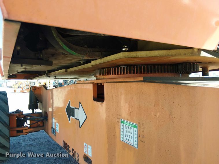 image for item YA1133 2008 JLG 860SJ boom lift