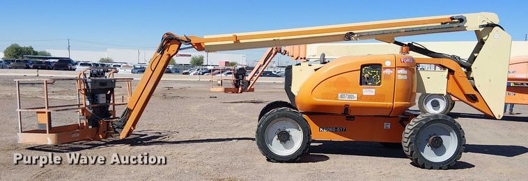 image for item YA1135 2011 JLG 600AJ boom lift