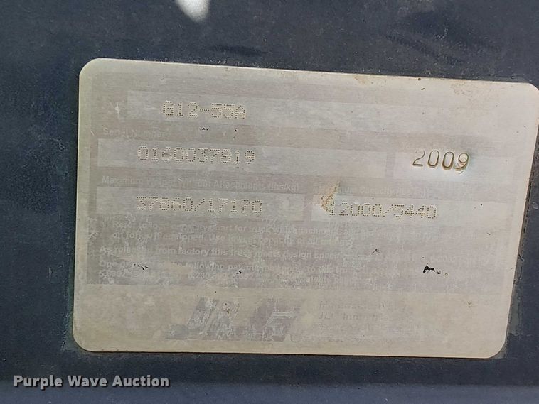 image for item YA1138 2009 JLG G12-55A telehandler