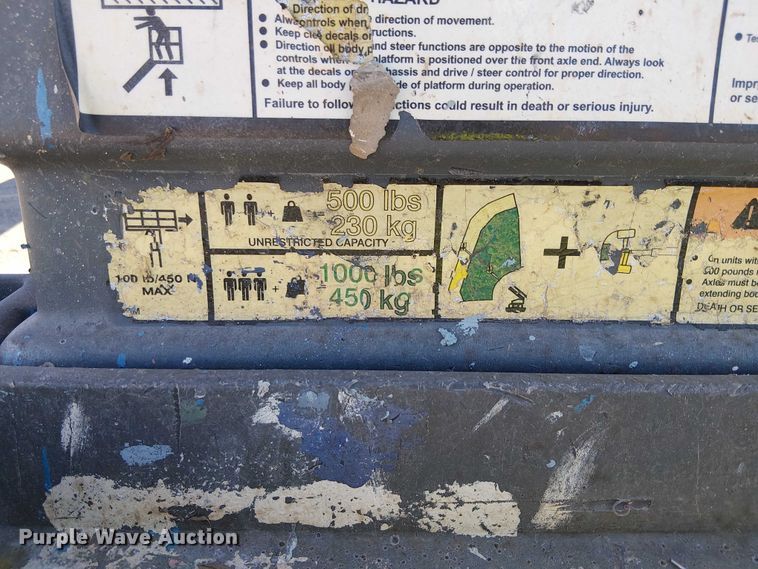 image for item YA1140 2007 JLG 1350SJP boom lift