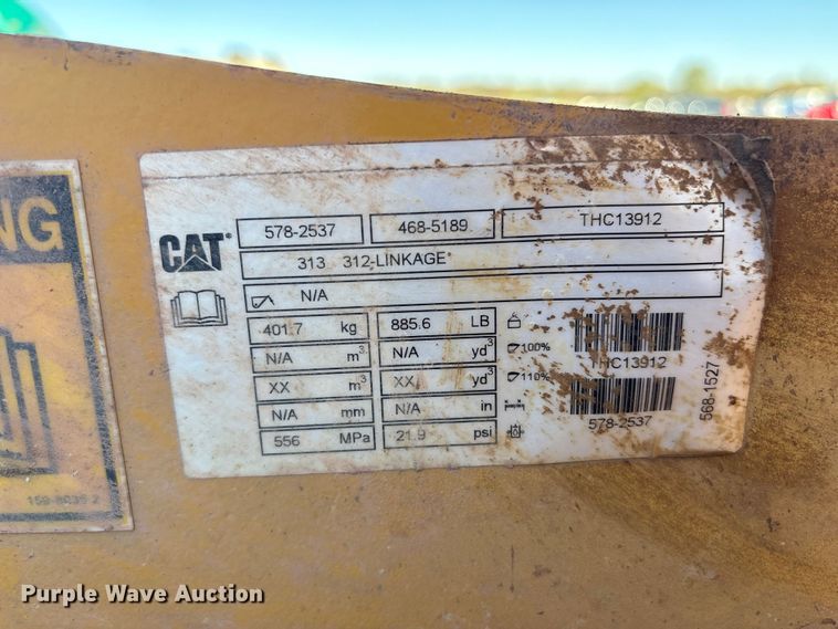 image for item YA1240 2022 Caterpillar 315 excavator