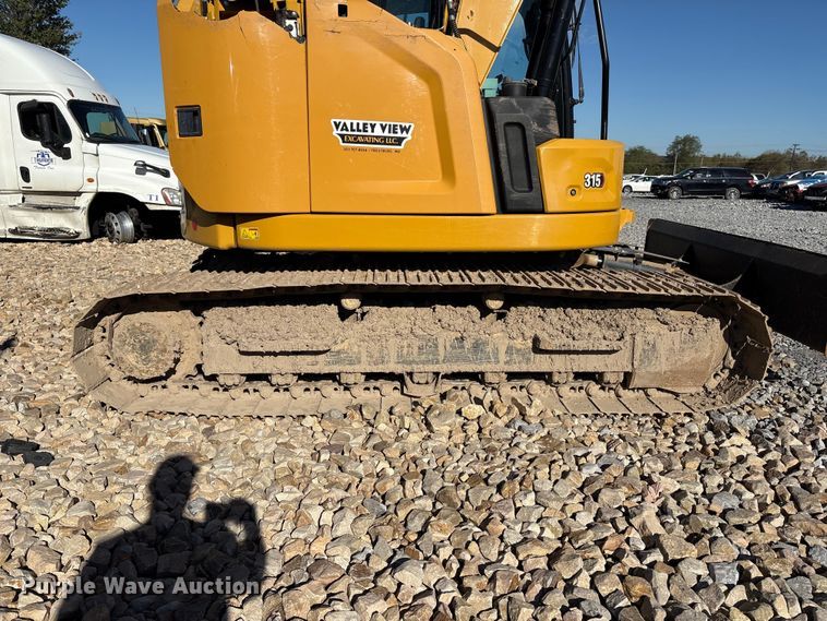 image for item YA1240 2022 Caterpillar 315 excavator