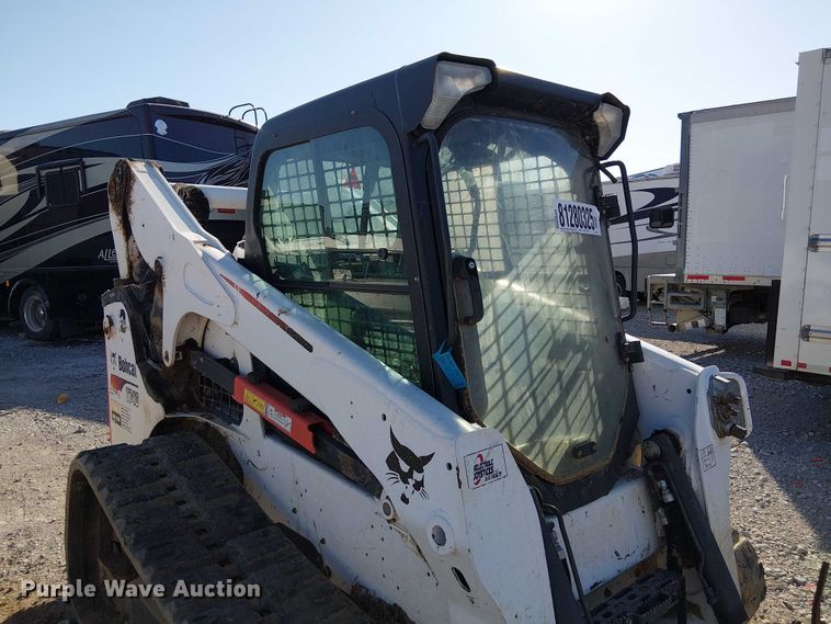 image for item YA1253 2019 Bobcat T740 tracked skid steer loader