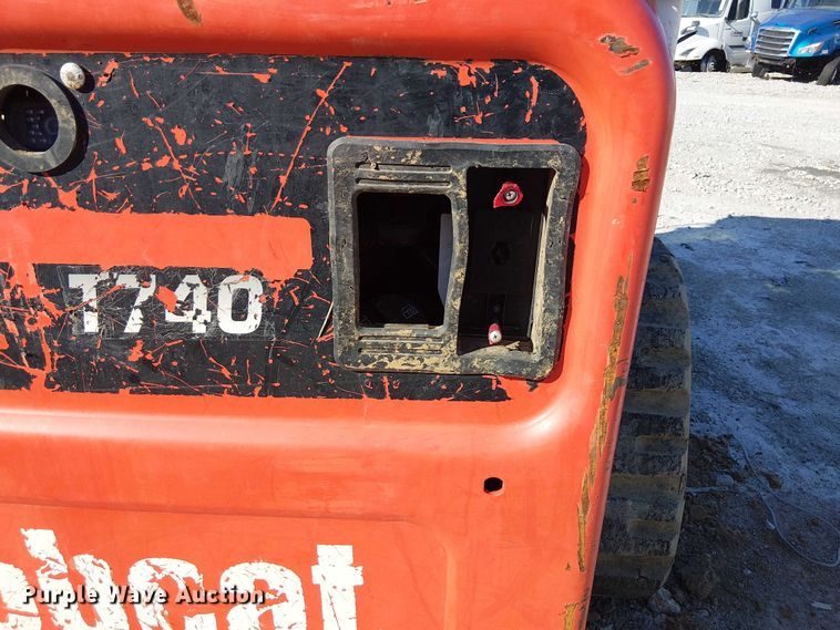 image for item YA1253 2019 Bobcat T740 tracked skid steer loader