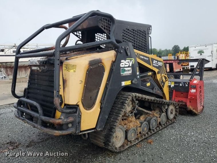 image for item YA1254 2019 ASV RT-120 forestry tracked skid steer loader