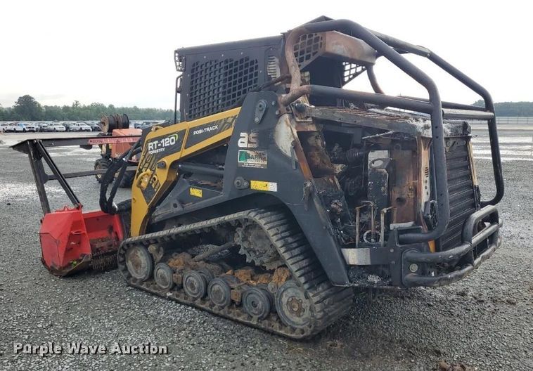 image for item YA1254 2019 ASV RT-120 forestry tracked skid steer loader