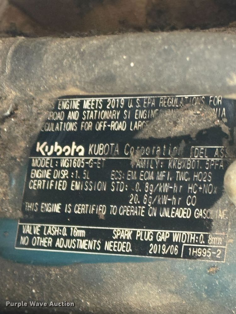 image for item YA1389 2019 Altec TDA58 tracked boom lift