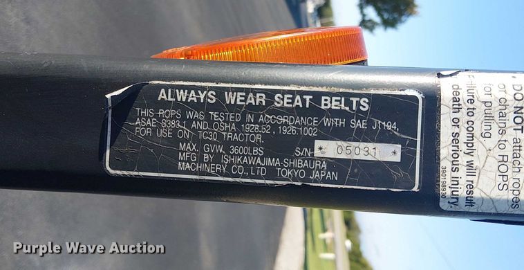 image for item DJ7860 New Holland TC30 MFWD tractor