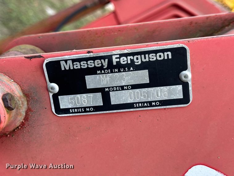 image for item DO2391 Massey Ferguson 1190 MFWD tractor
