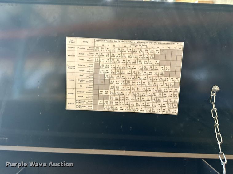 image for item DW4313 Turfco Tri Wave 60 overseeder