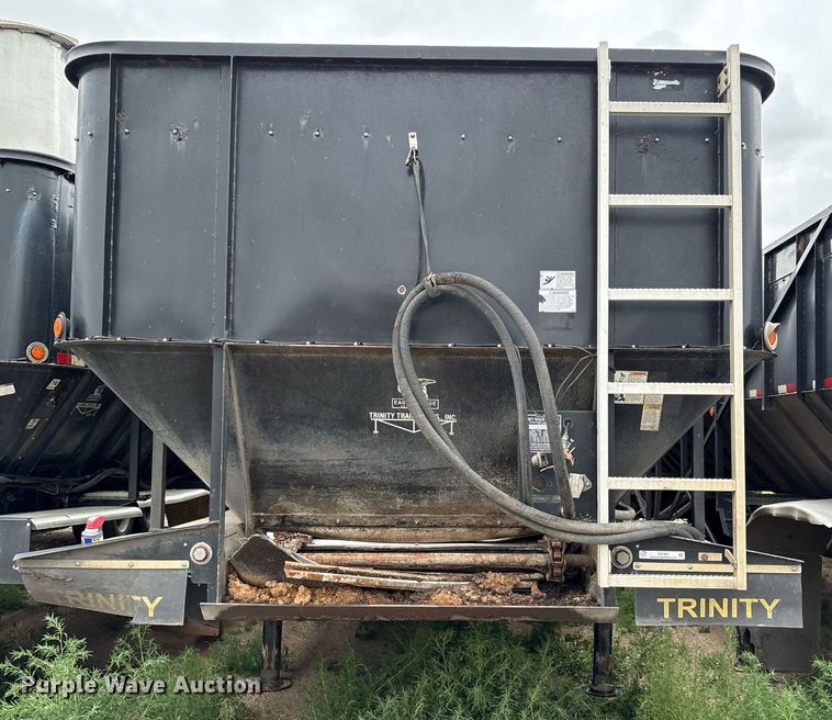 image for item DX7987 2012 Trinity  Eagle Bridge live bottom trailer