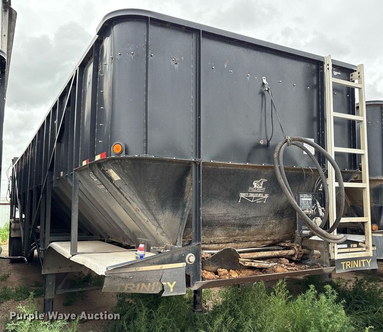 image for item DX7987 2012 Trinity  Eagle Bridge live bottom trailer