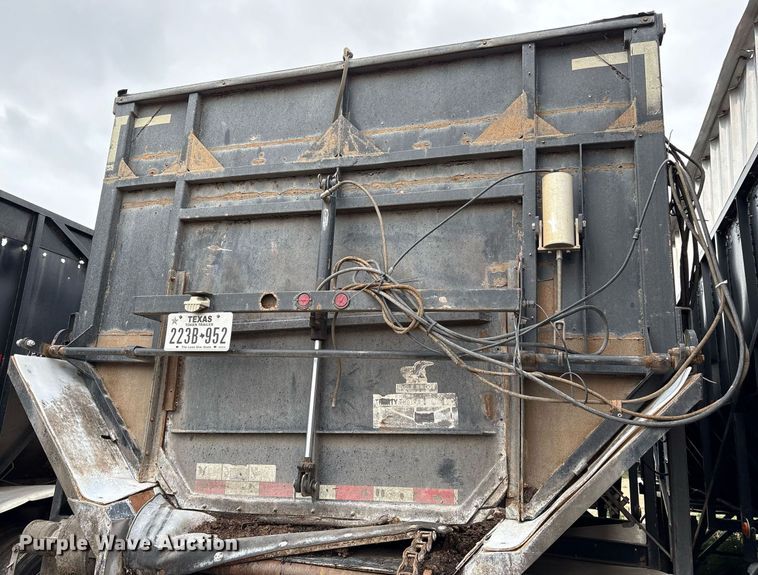 image for item DX7987 2012 Trinity  Eagle Bridge live bottom trailer